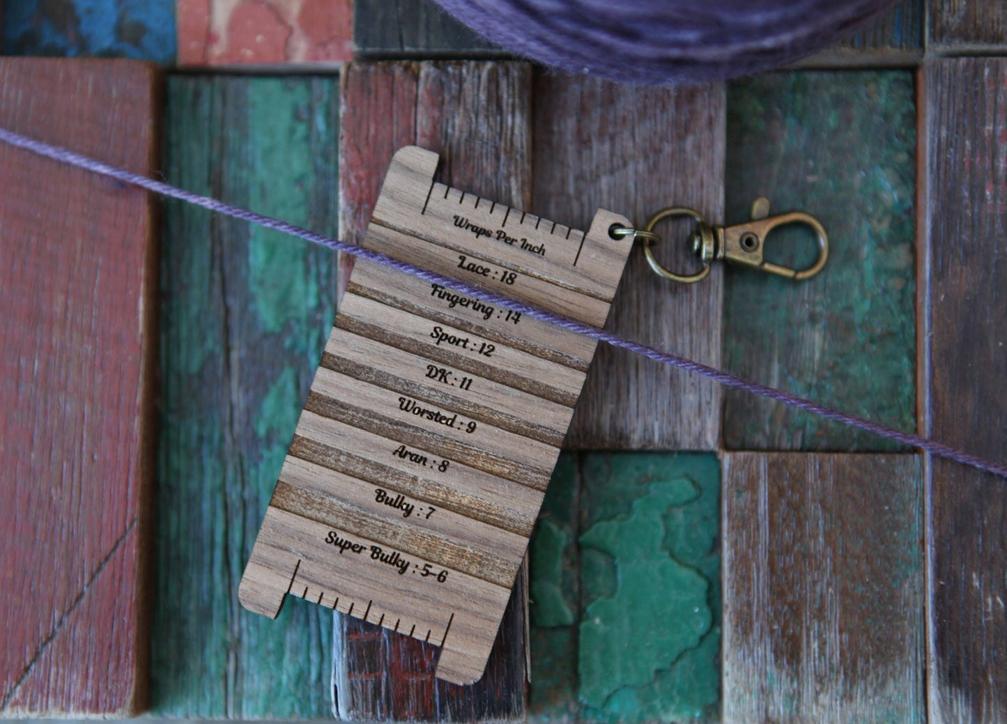 Sunrise Grove Mothman WPI Ruler Gauge Rulers