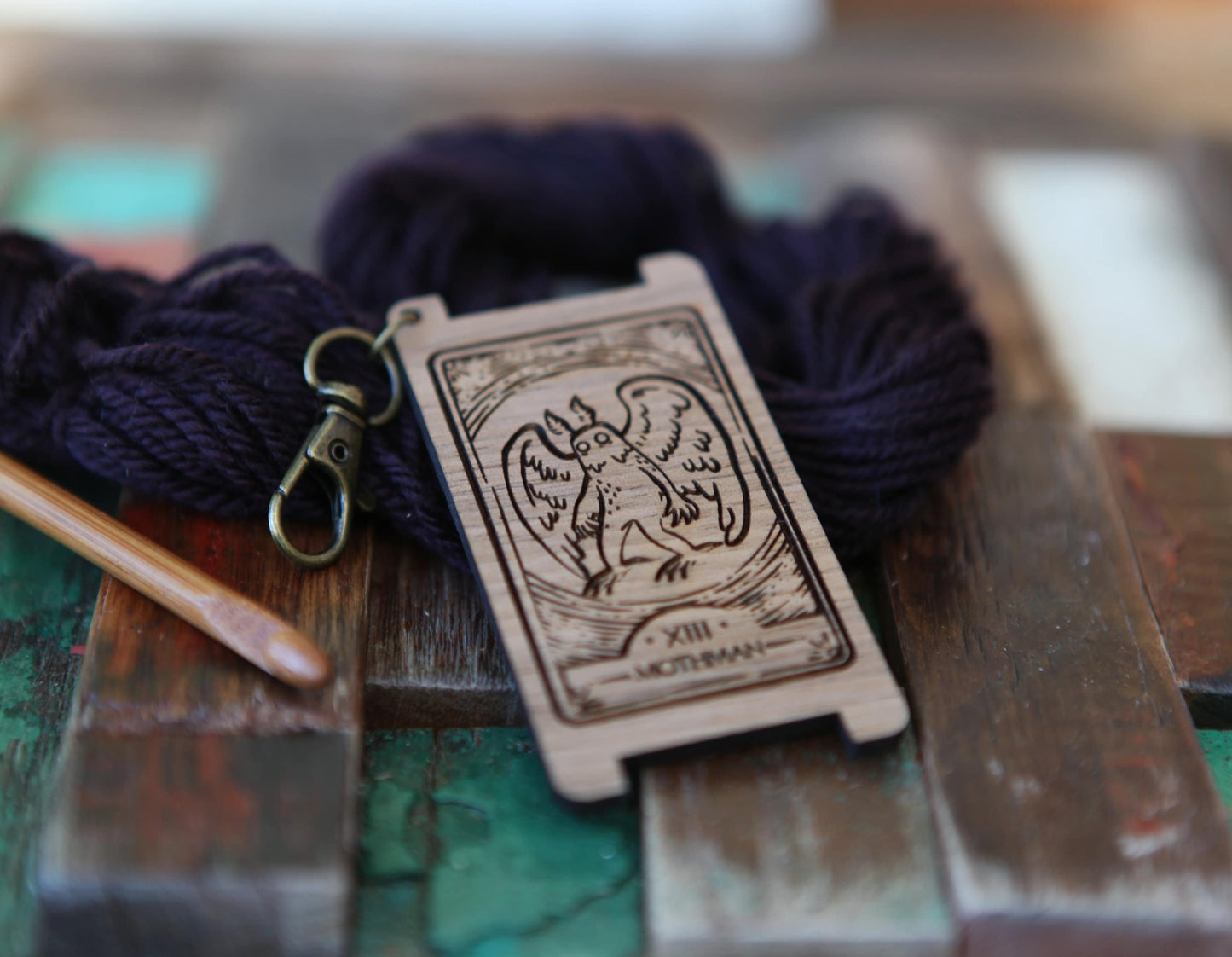 Sunrise Grove Mothman WPI Ruler Gauge Rulers