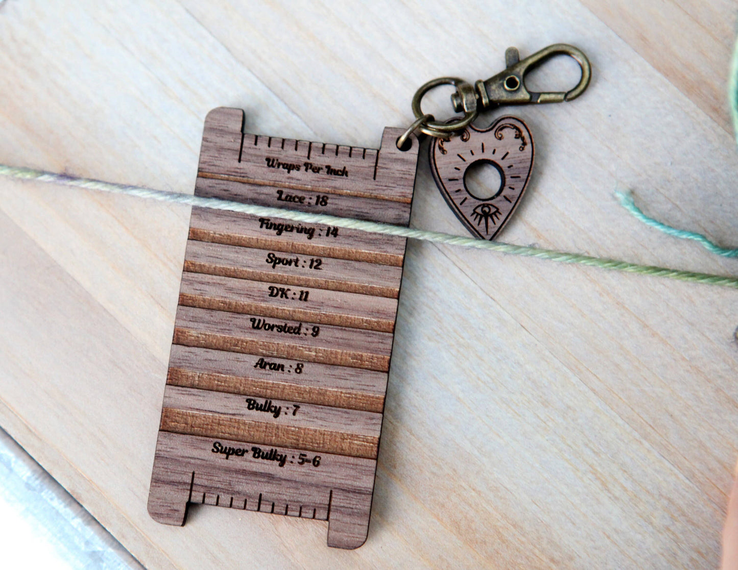 Sunrise Grove Ouija Board WPI Ruler Gauge Rulers