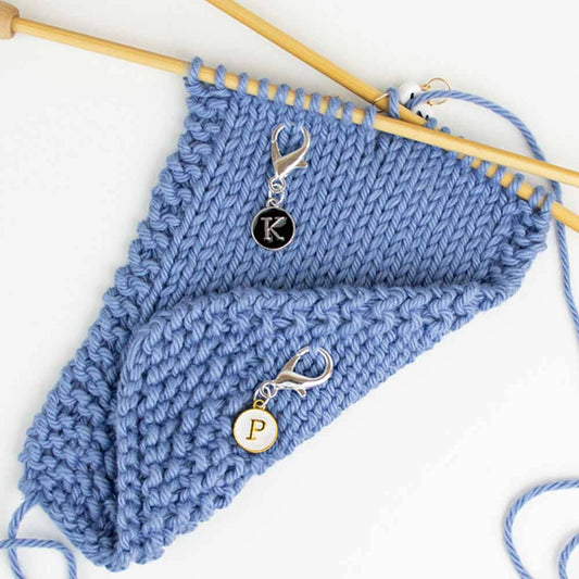 Twice Sheared Sheep Knit / Purl Reminder Clip Marker Set Stitch markers