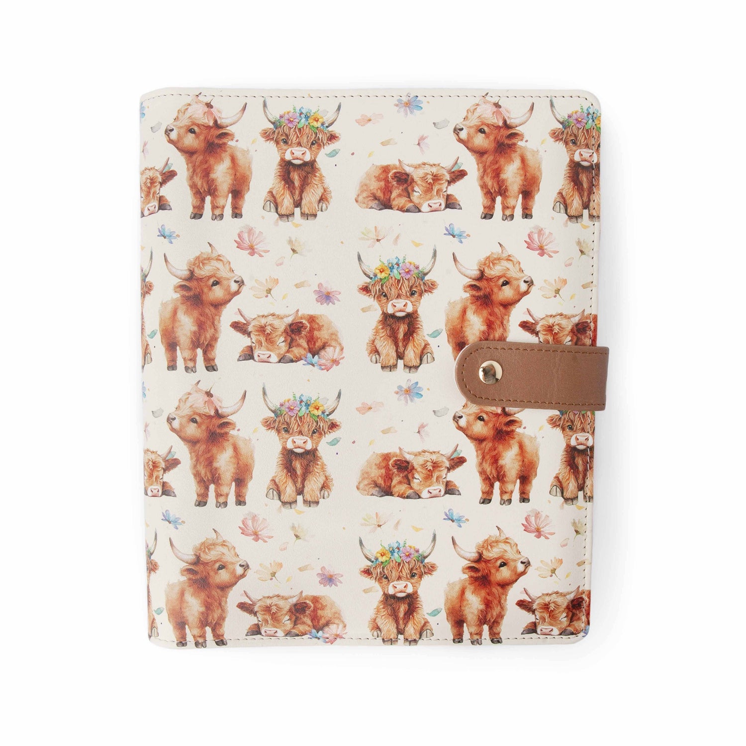 Twice Sheared Sheep Maisy Highland Cow Project Journal Planner for Knitters & Crocheters Journals