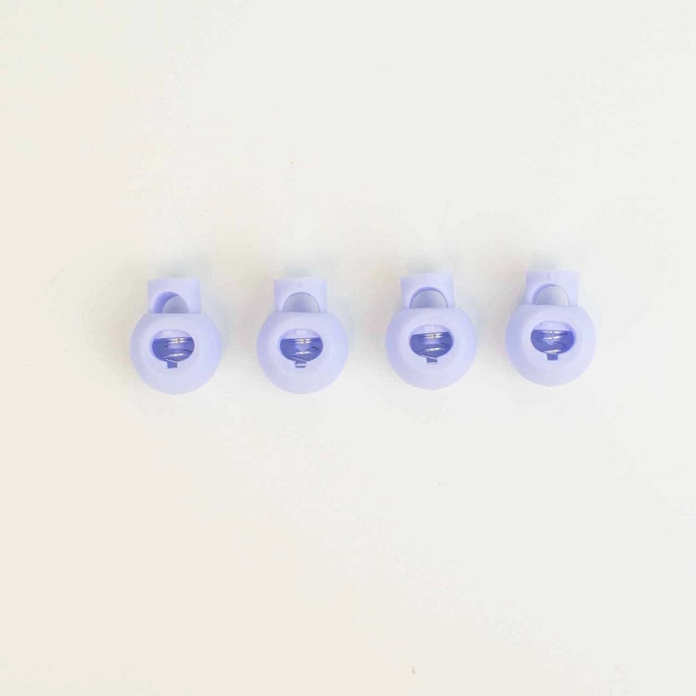 Twice Sheared Sheep Periwinkle - Large (up to US 10.5) Cable Locks - Circular Needle Cord Stops - 2 Pair Notions and Tools