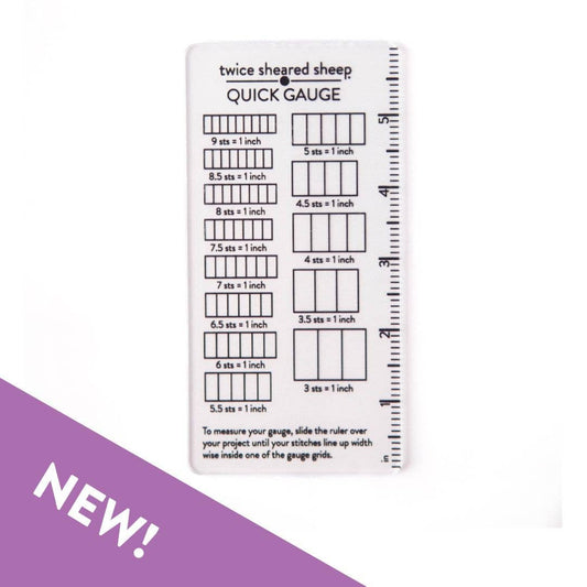 Twice Sheared Sheep Quick Gauge Ruler Gauge Rulers