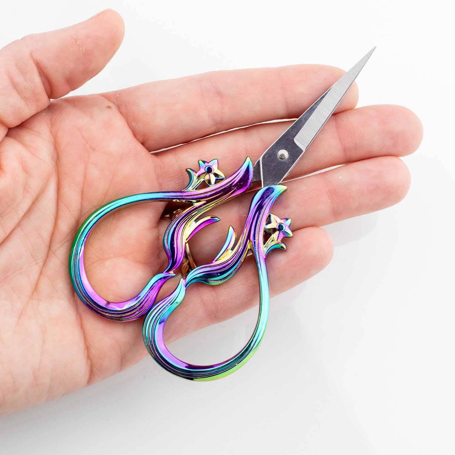 Twice Sheared Sheep Star dust Rainbow Embroidery Scissors Scissors