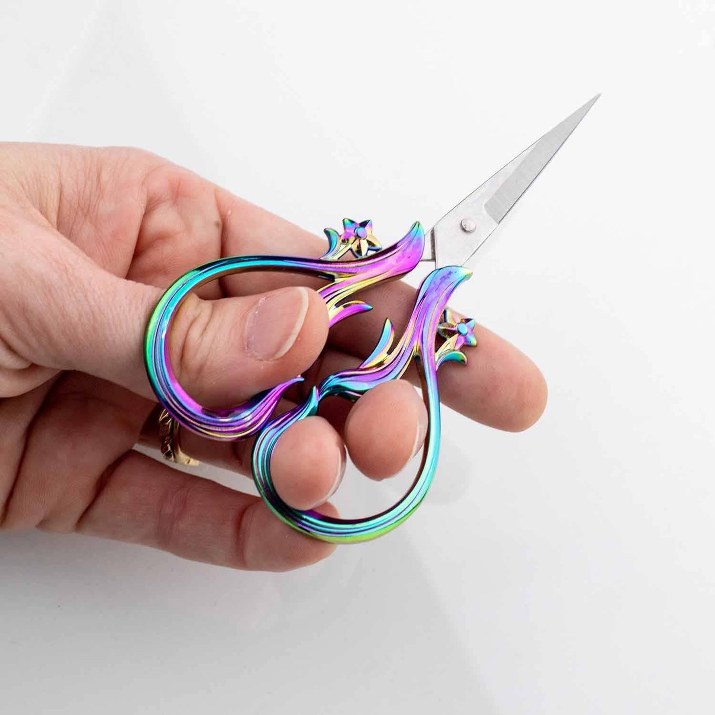 Twice Sheared Sheep Star dust Rainbow Embroidery Scissors Scissors