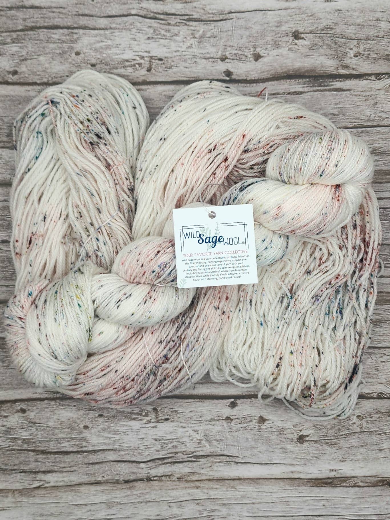 Wild Sage Wool Bloodroot - Fingering - RTS Yarn