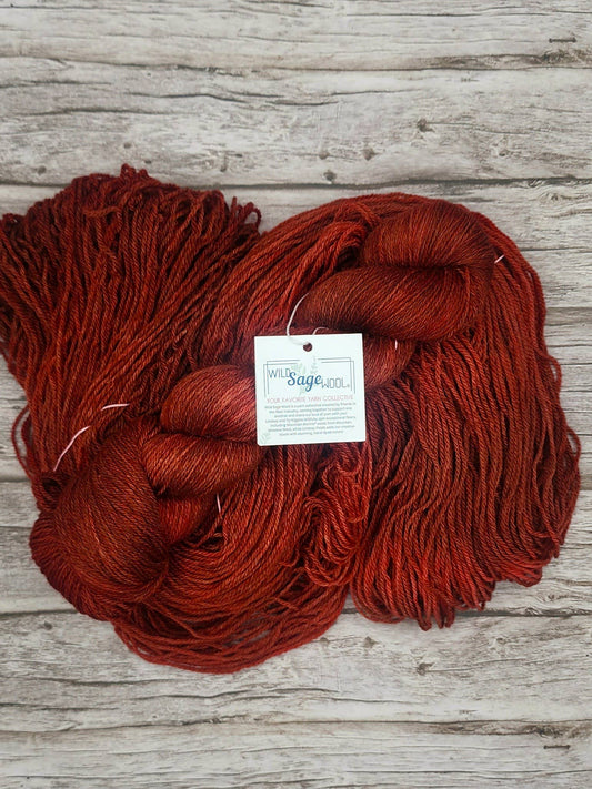 Wild Sage Wool Dusky Rune - Fingering - RTS Yarn