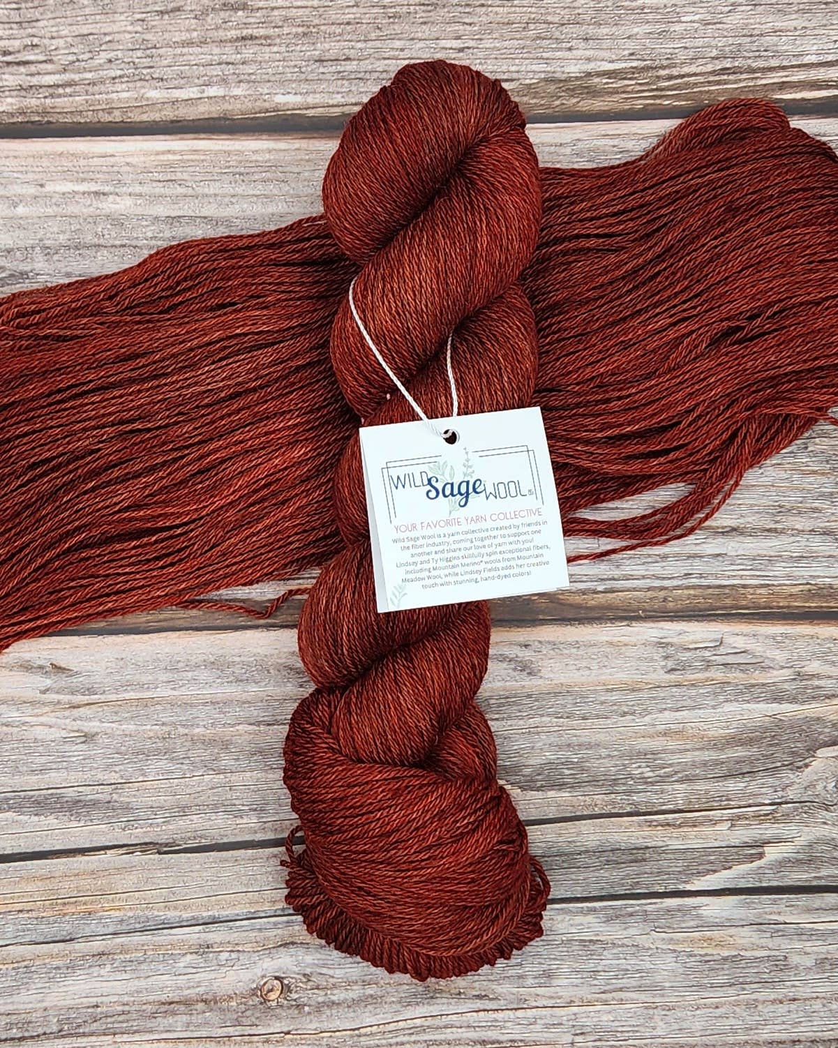Wild Sage Wool Dusky Rune - Fingering - RTS Yarn