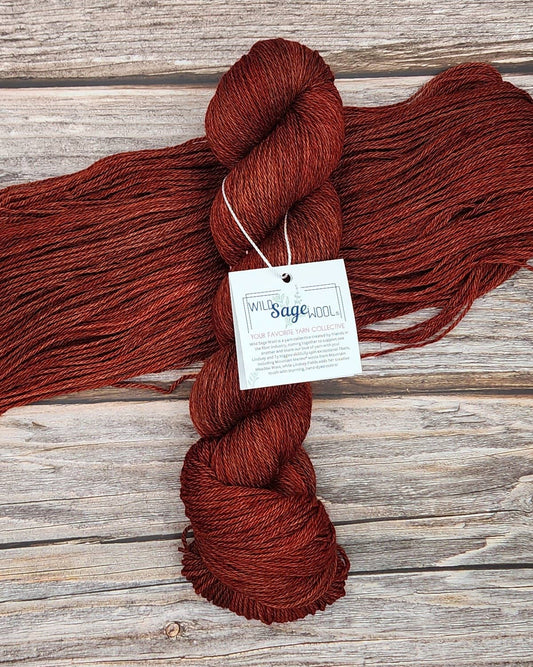 Wild Sage Wool Dusky Rune - Fingering - RTS Yarn