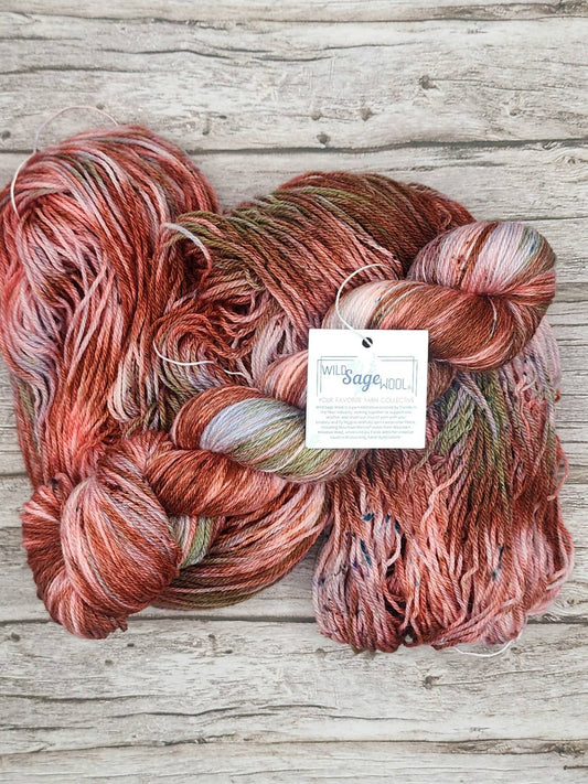Wild Sage Wool Rustbane - Fingering - RTS Yarn