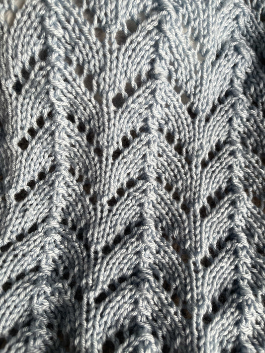 Mountaintop Yarn Freya Stroller Blanket Pattern Needlecraft Patterns