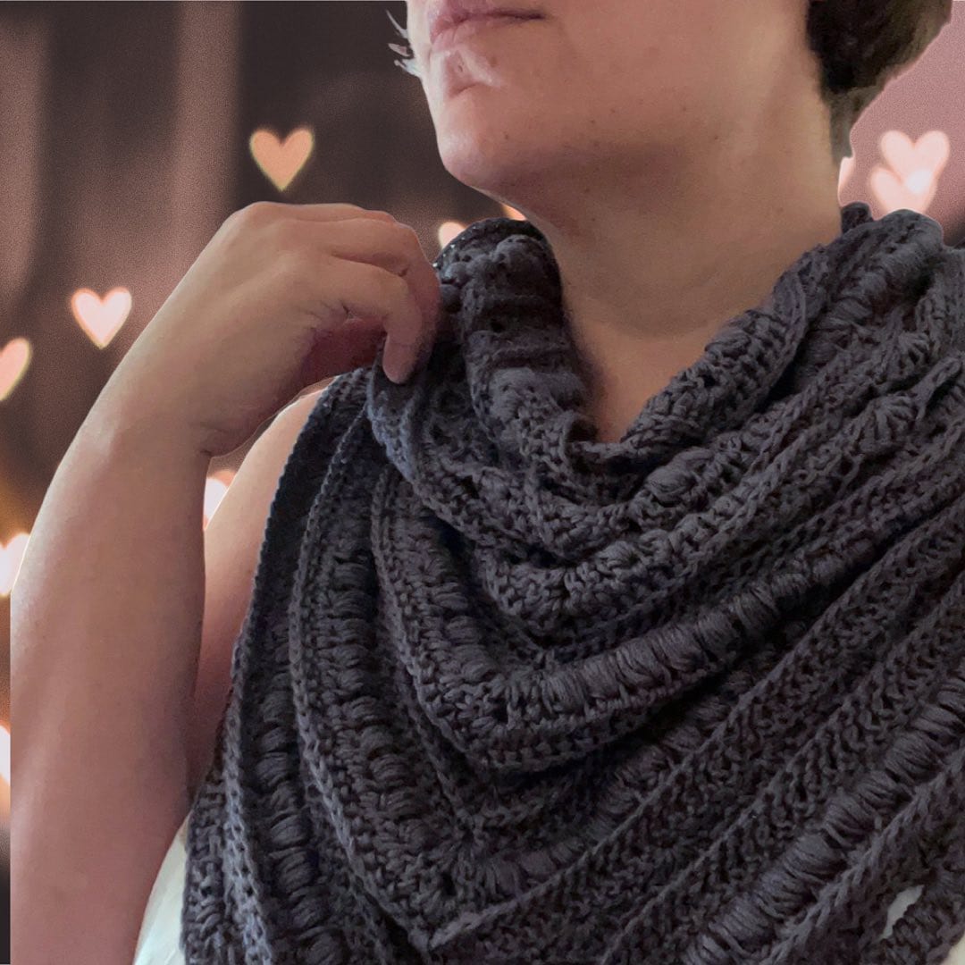 Mountaintop Yarn Solitude Shawl Pattern Needlecraft Patterns