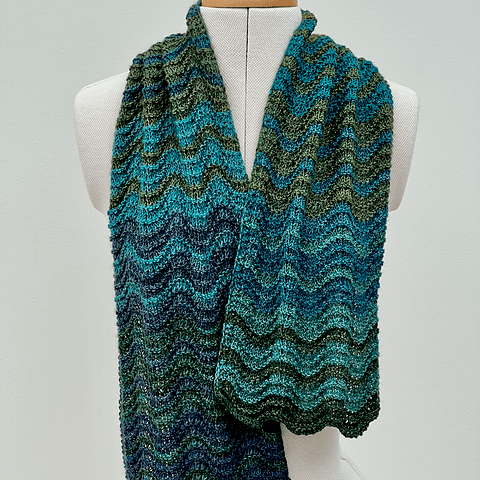 Rolling Waves Scarf