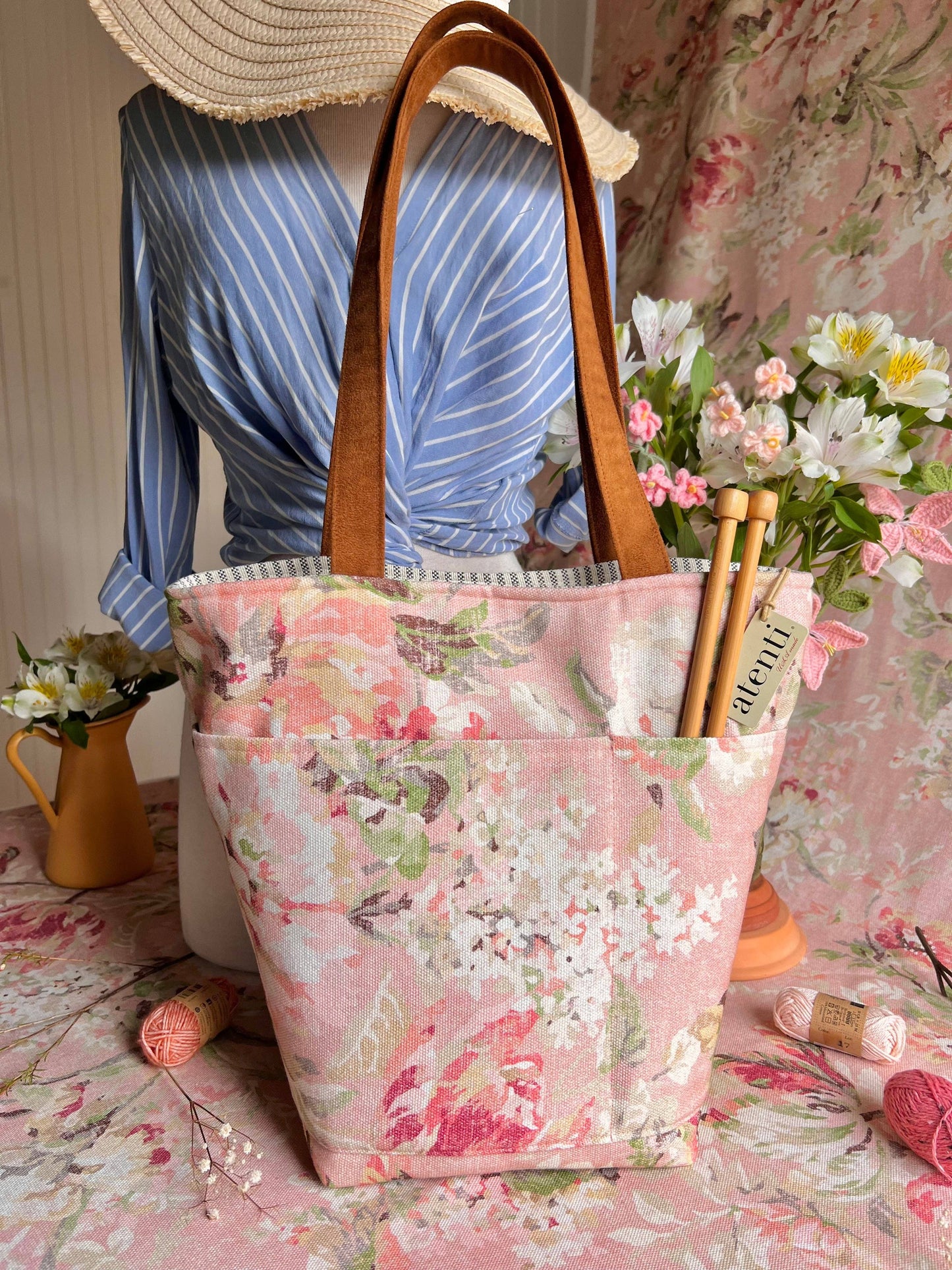 Atenti Bloomette Bon Bucket Project Bags