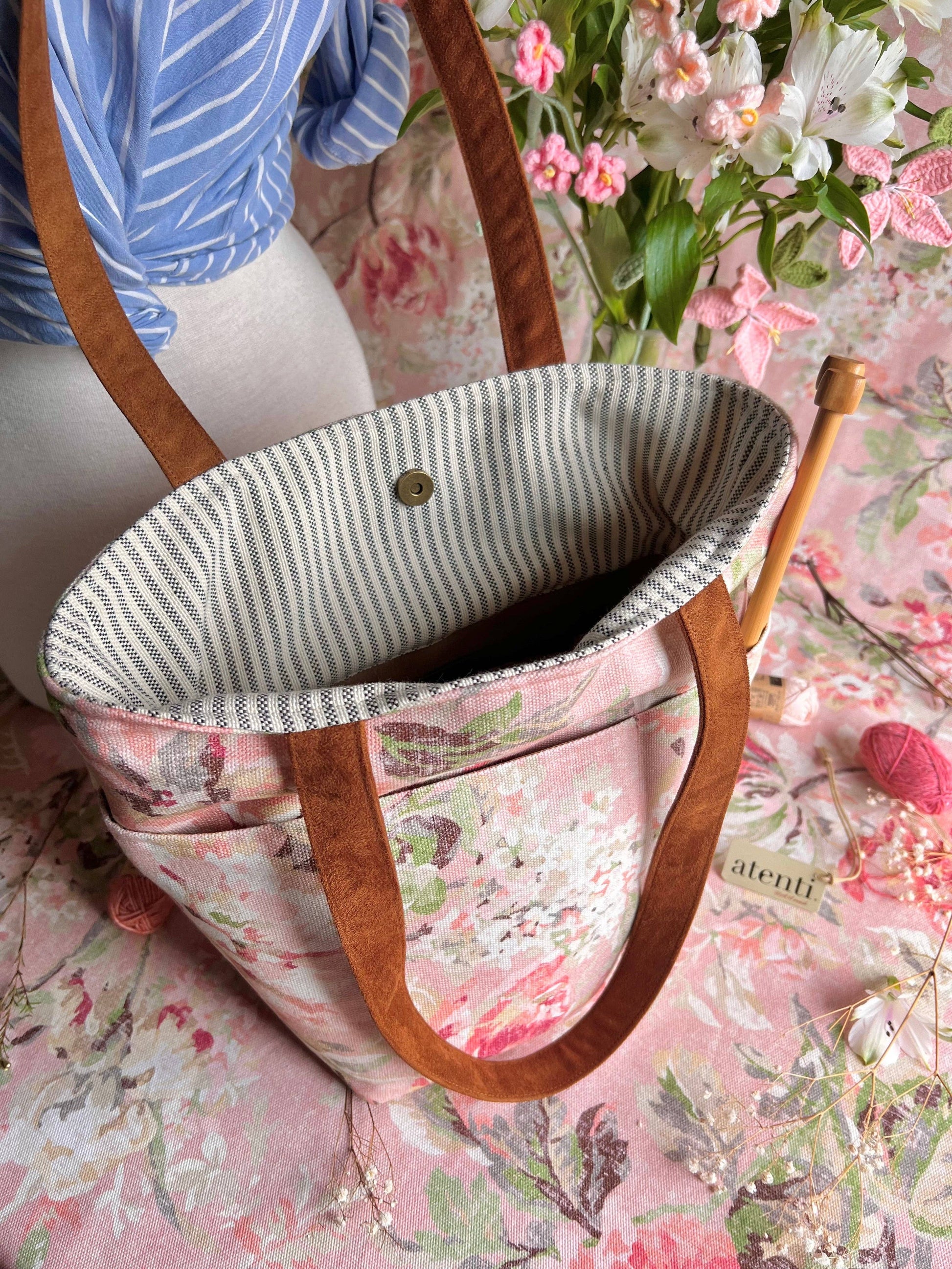 Atenti Bloomette Bon Bucket Project Bags