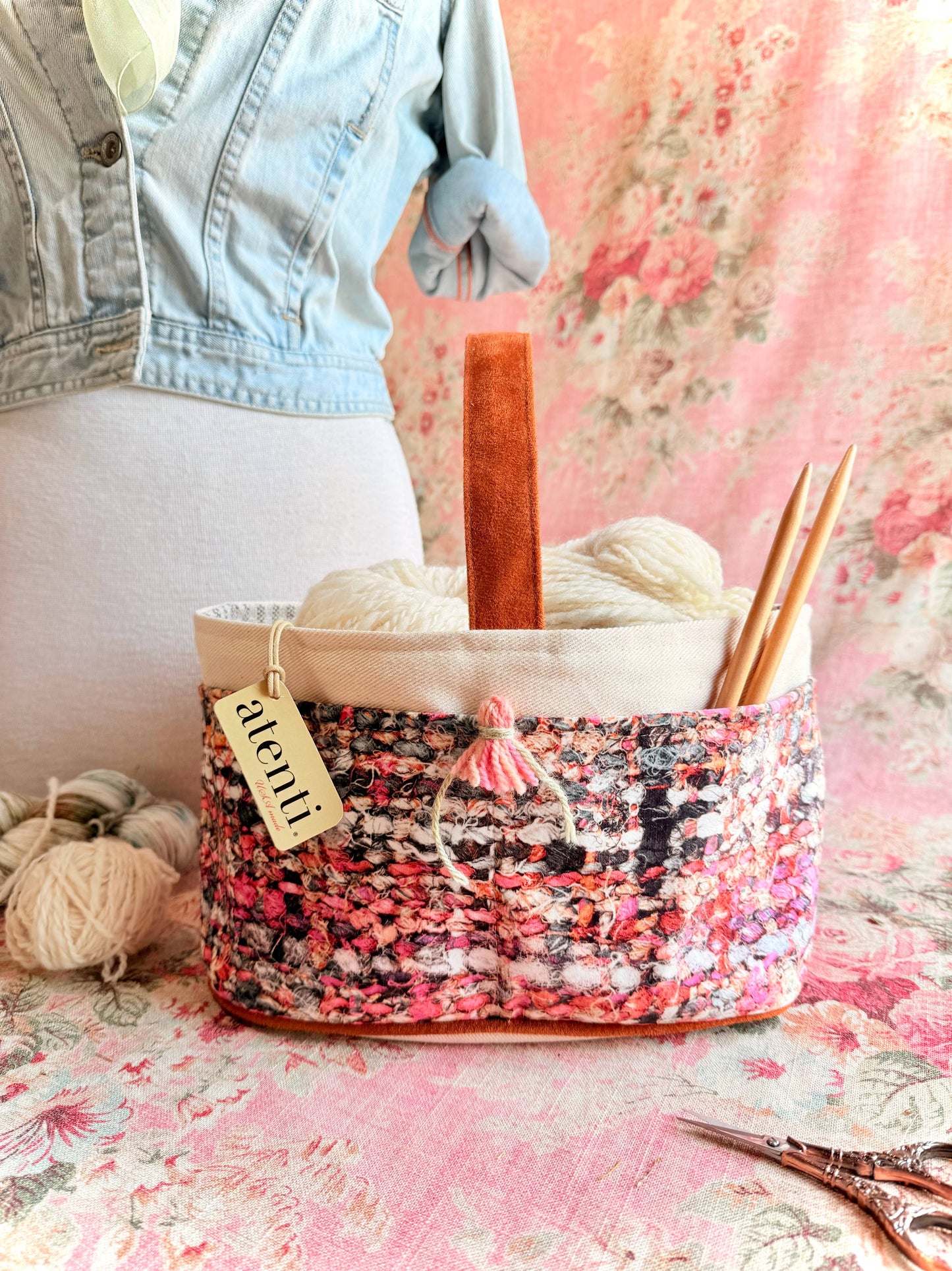 Atenti Knitzy Caddy - Project Organizer Project Bags