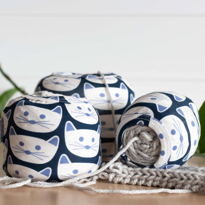 binkwaffle Kitty Yarn Cozy Bags