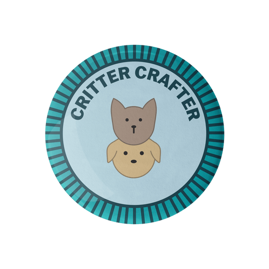 Camp Stitchwood Critter Crafter Merit Badge