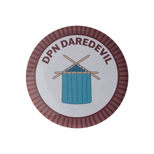 Camp Stitchwood DPN Daredevil Merit Badge Pin