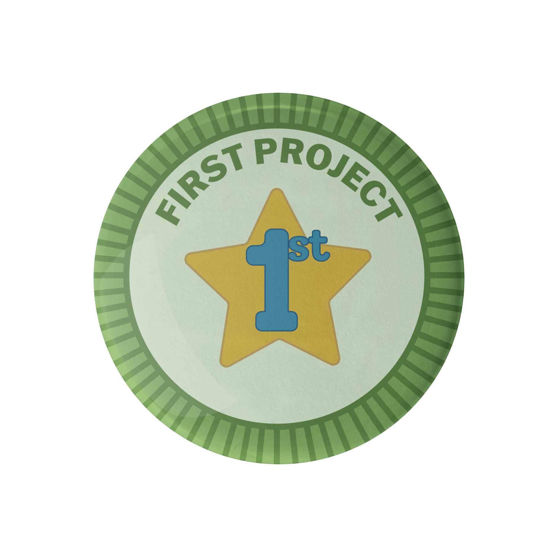 First Project Merit Badge – Mountaintop Yarn