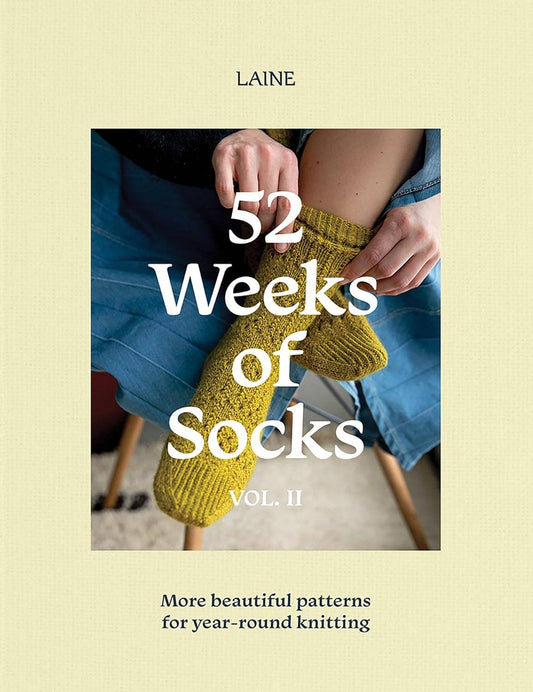 Chronicle Books 52 Weeks of Socks, Vol. II Book