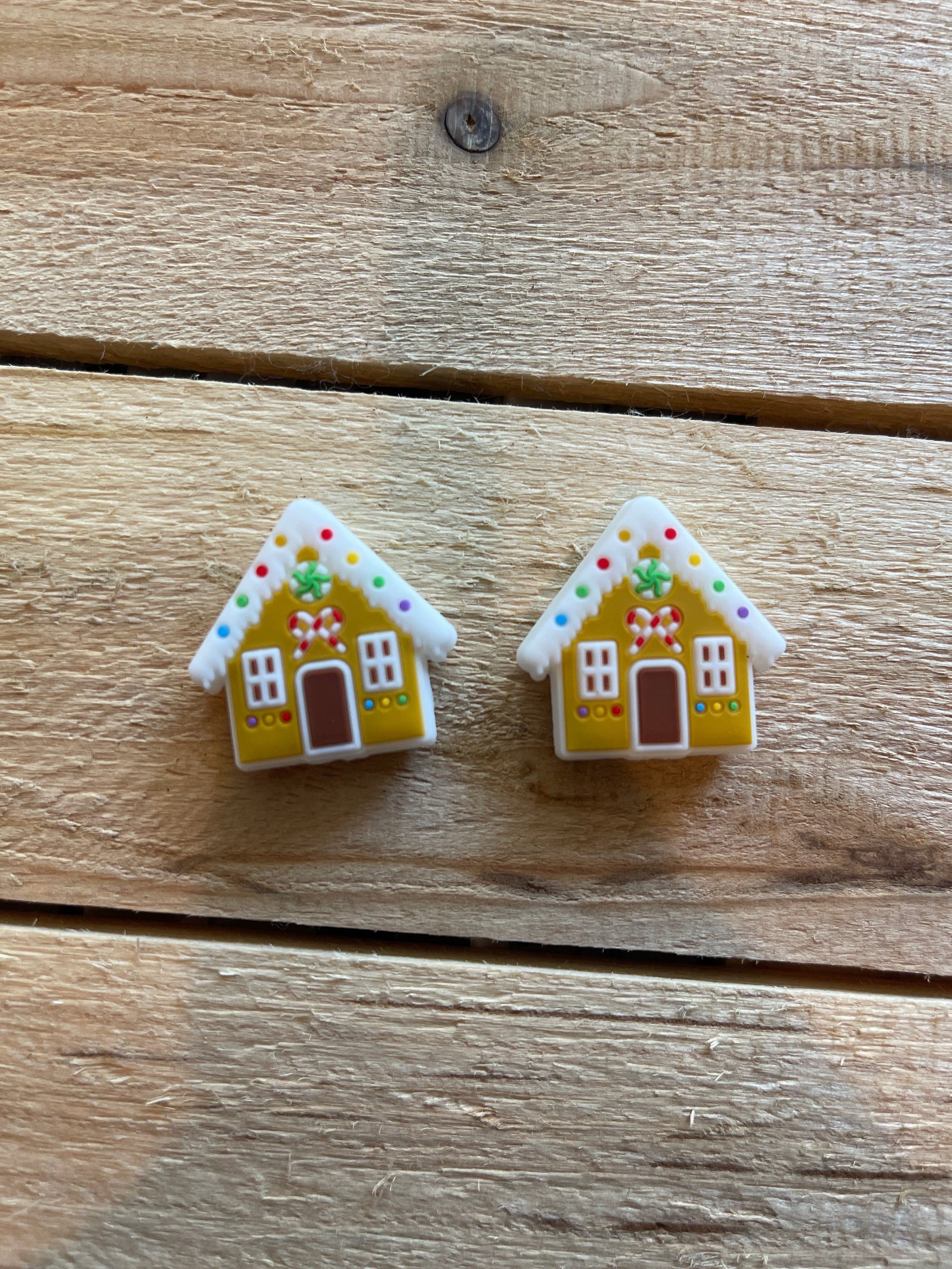 Comma Craft Co Gingerbread House Point Protectors Needle Holders