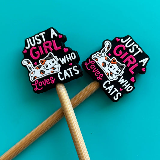 Comma Craft Co Girl Who Loves Cats - Point Protectors Point Protectors