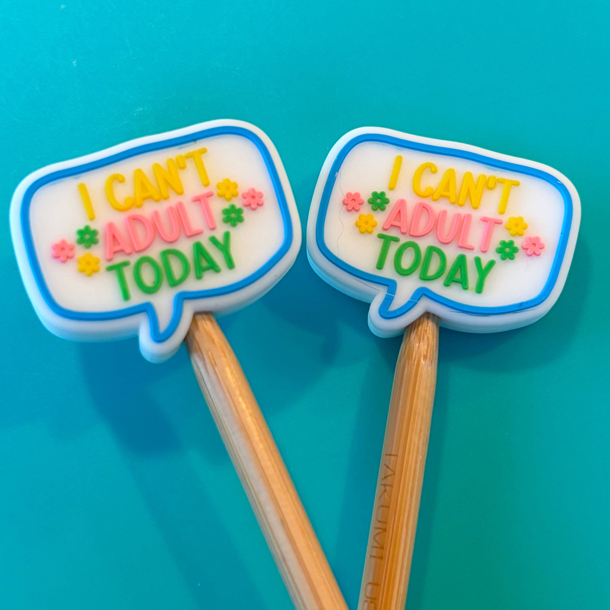 Comma Craft Co I Can't Adult Today Needle Point Protectors Point Protectors