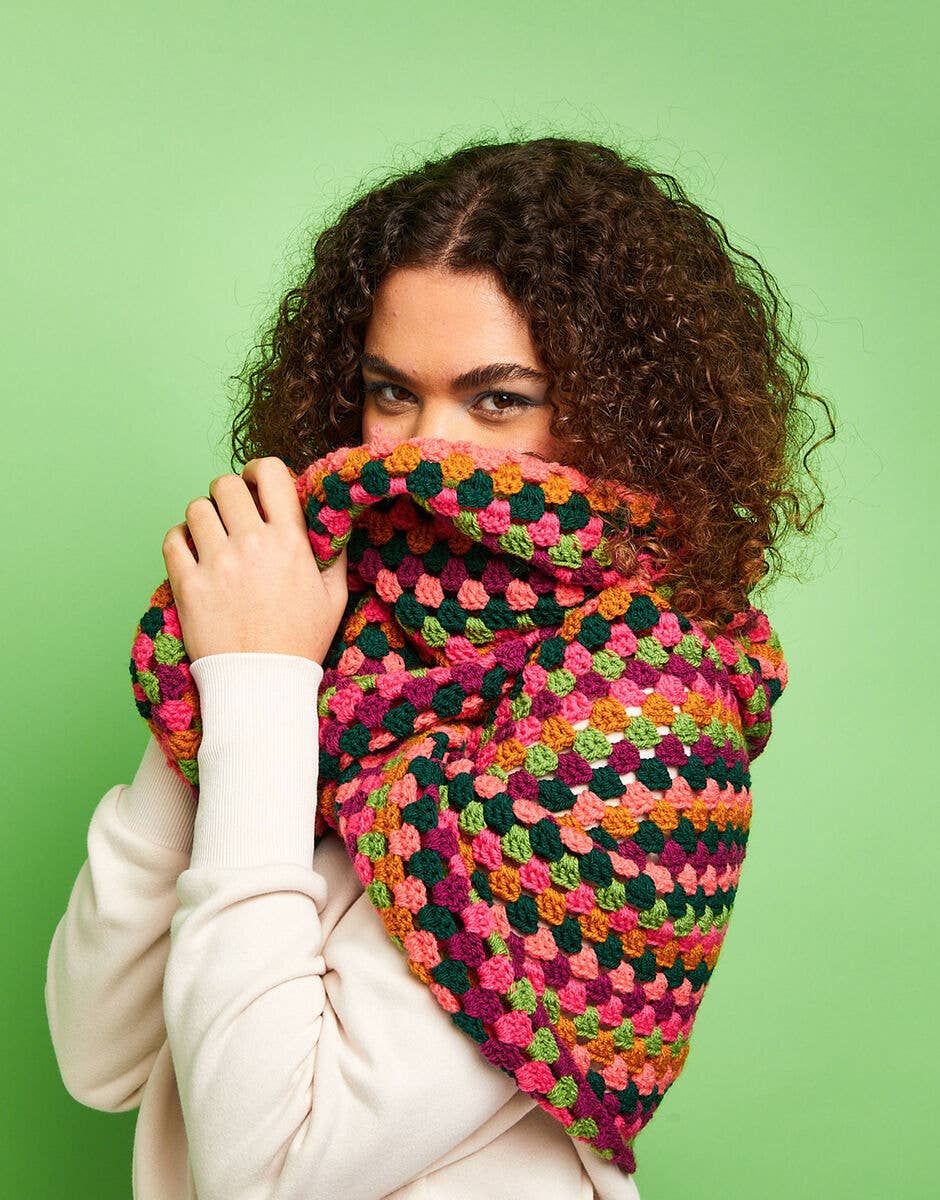 DMC Sirdar Supersize Cowl Crochet Kit Craft Kits