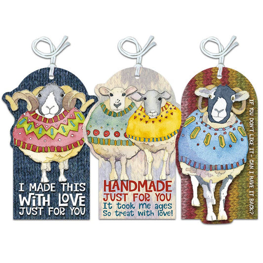 Emma Ball Ltd Sheep in Sweaters . Crafting Tags