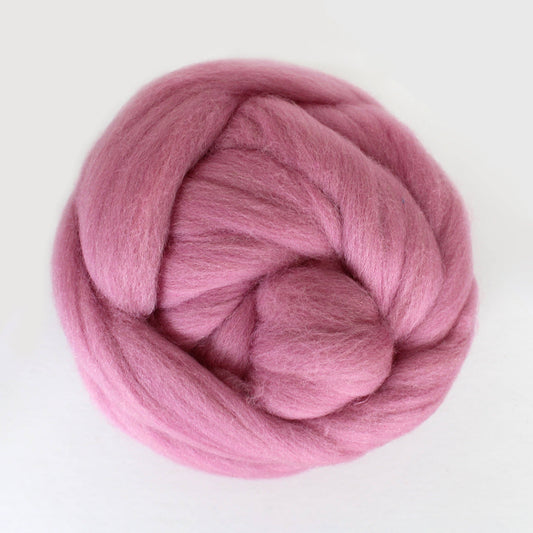 Exotic Fiber Amaranth - Merino Wool Roving Nest – 1 oz Roving