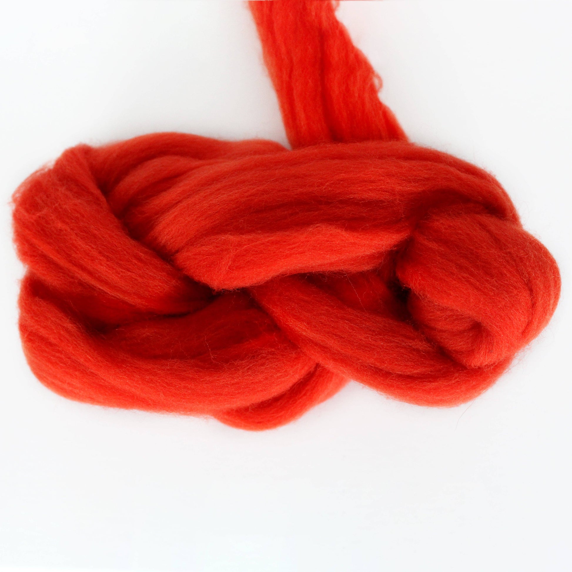 Exotic Fiber Apple - Merino Wool Roving Nest – 1 oz Roving