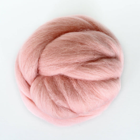 Exotic Fiber Apricot - Merino Wool Roving Nest – 1 oz Roving