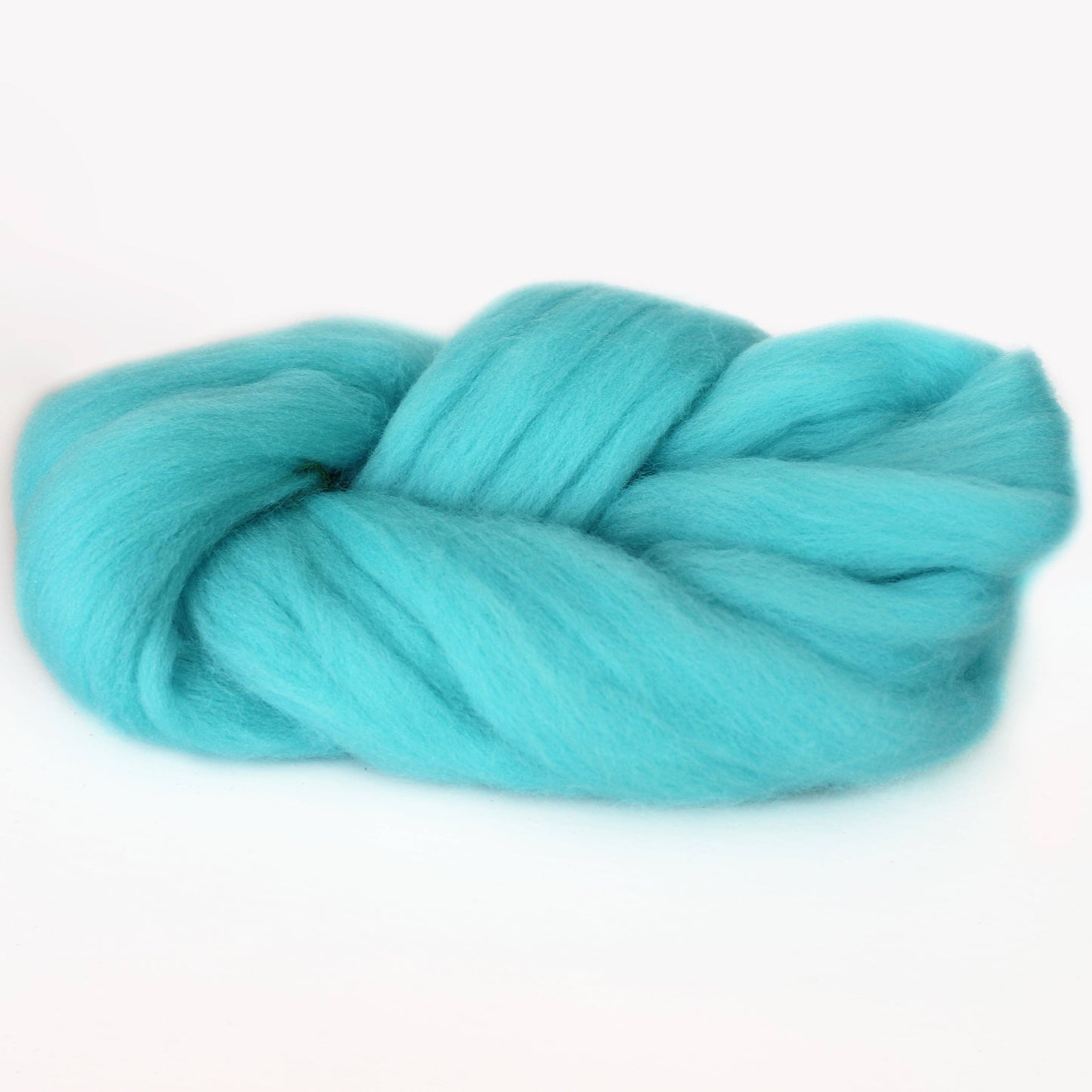 Exotic Fiber Aqua -Merino Wool Roving Nest – 1 oz Roving