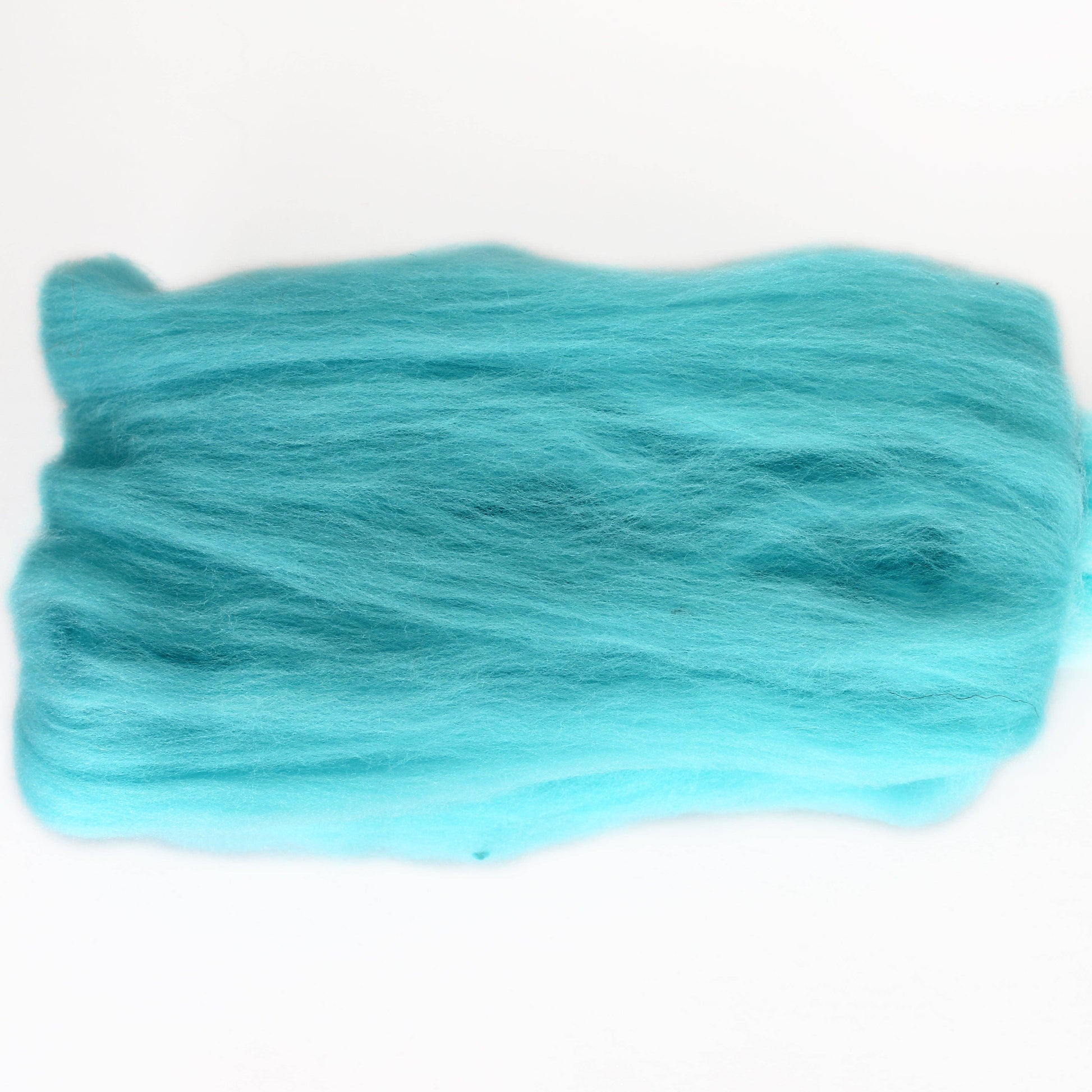 Exotic Fiber Aqua -Merino Wool Roving Nest – 1 oz Roving