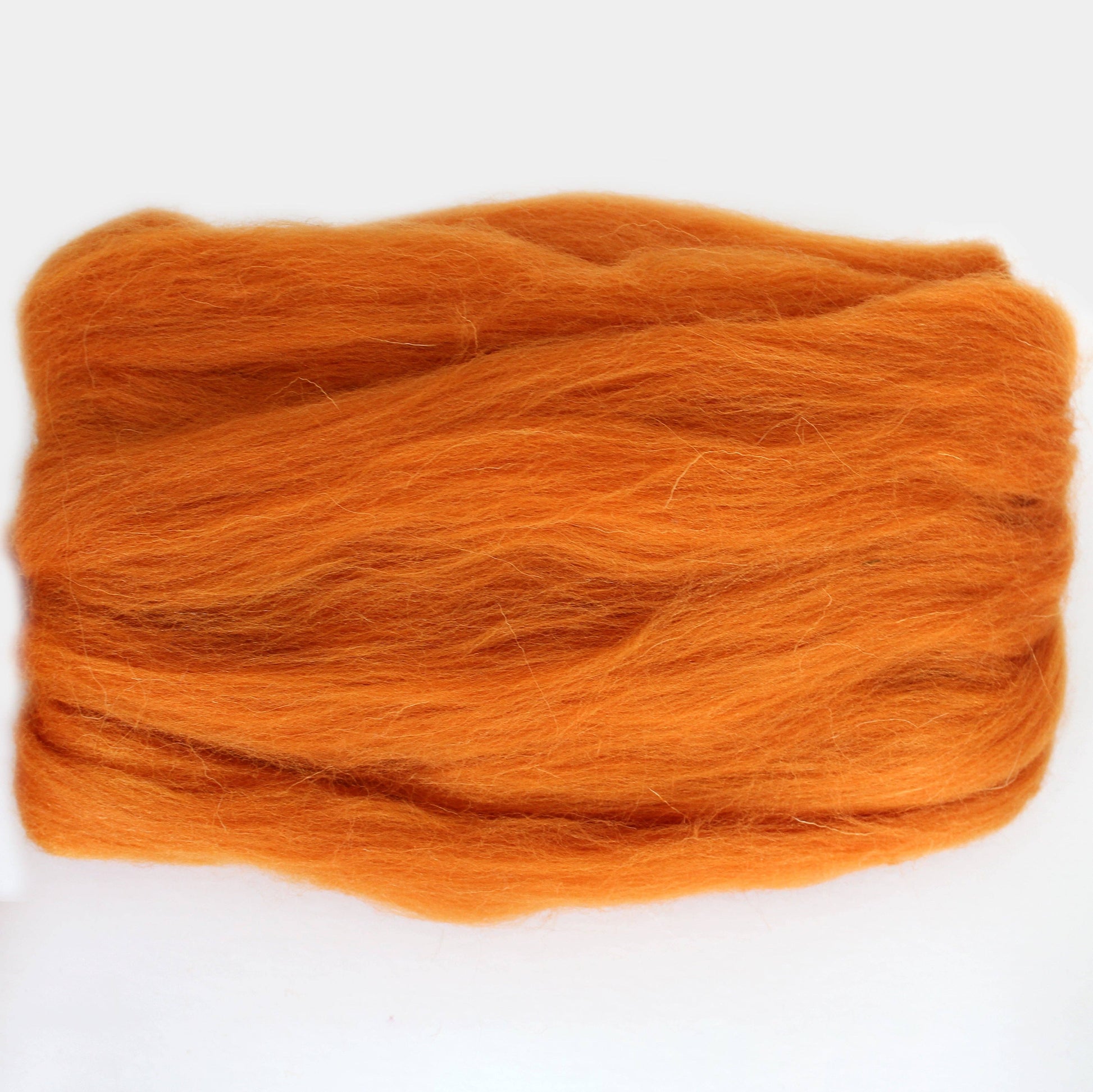 Exotic Fiber Carrot - Merino Wool Roving Nest – 1 oz Roving
