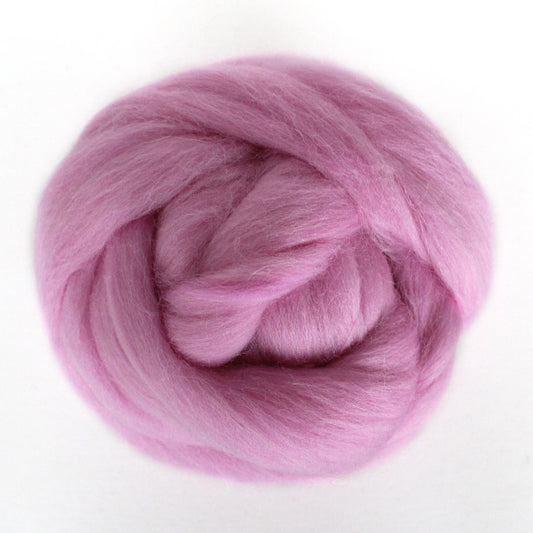 Exotic Fiber Foxy Pink - Merino Wool Roving Nest – 1 oz Roving