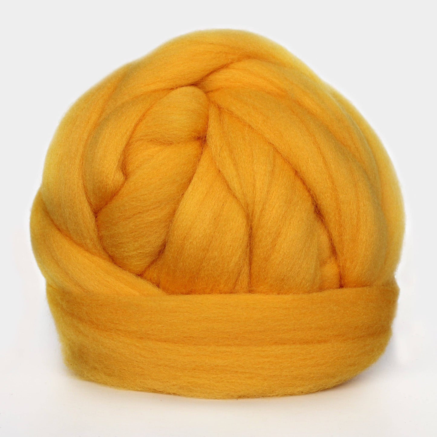 Exotic Fiber Gold - Merino Wool Roving Nest – 1 oz Roving