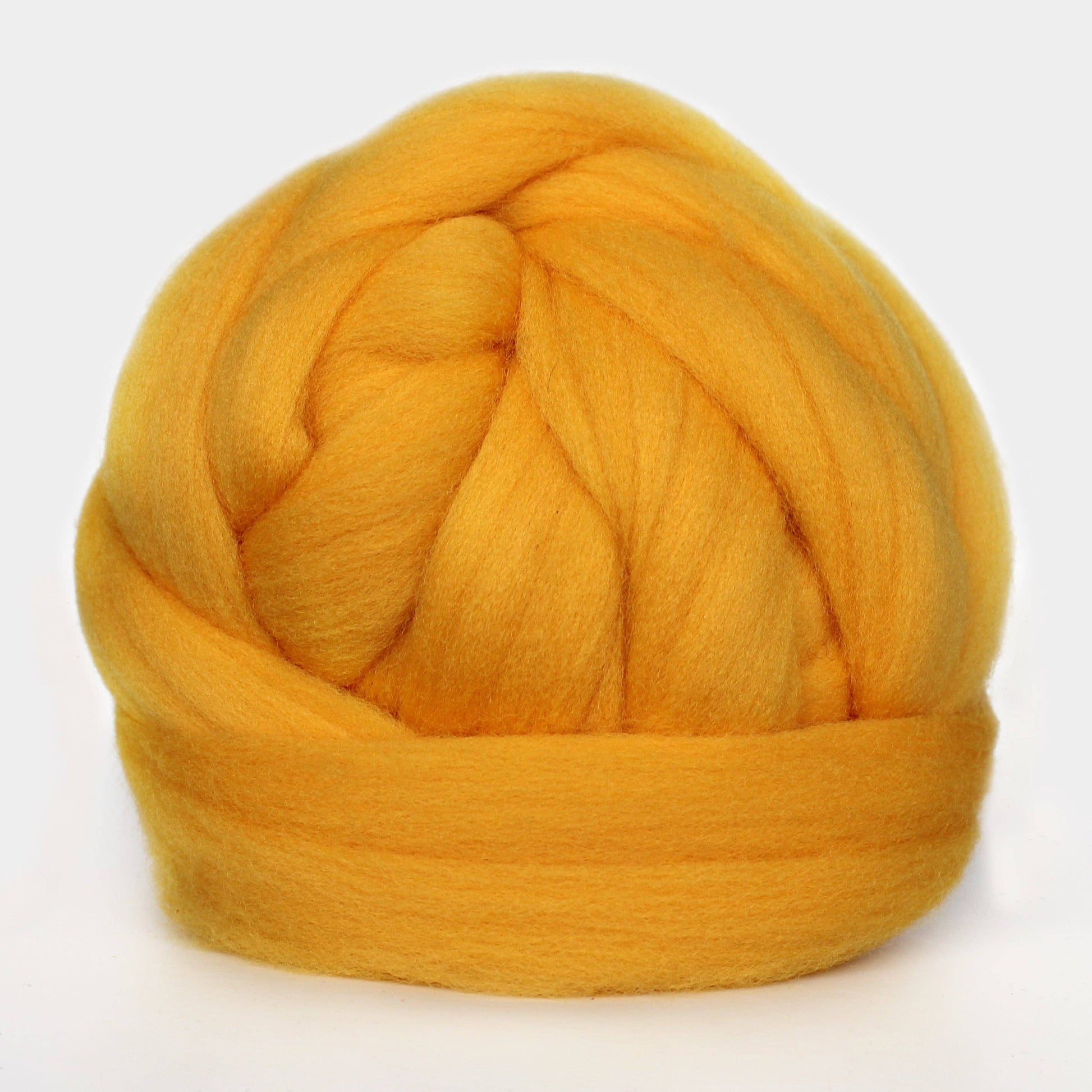 Exotic Fiber Gold - Merino Wool Roving Nest – 1 oz Roving
