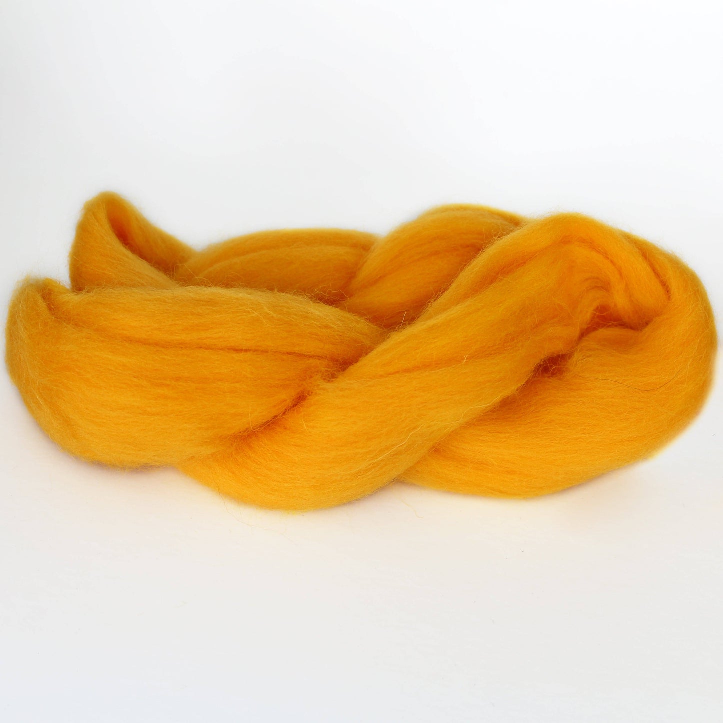 Exotic Fiber Honey - Merino Wool Roving Nest – 1 oz Roving