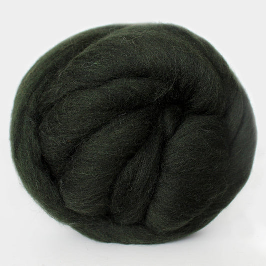 Exotic Fiber Inkblot - Merino Wool Roving Nest – 1 oz Roving