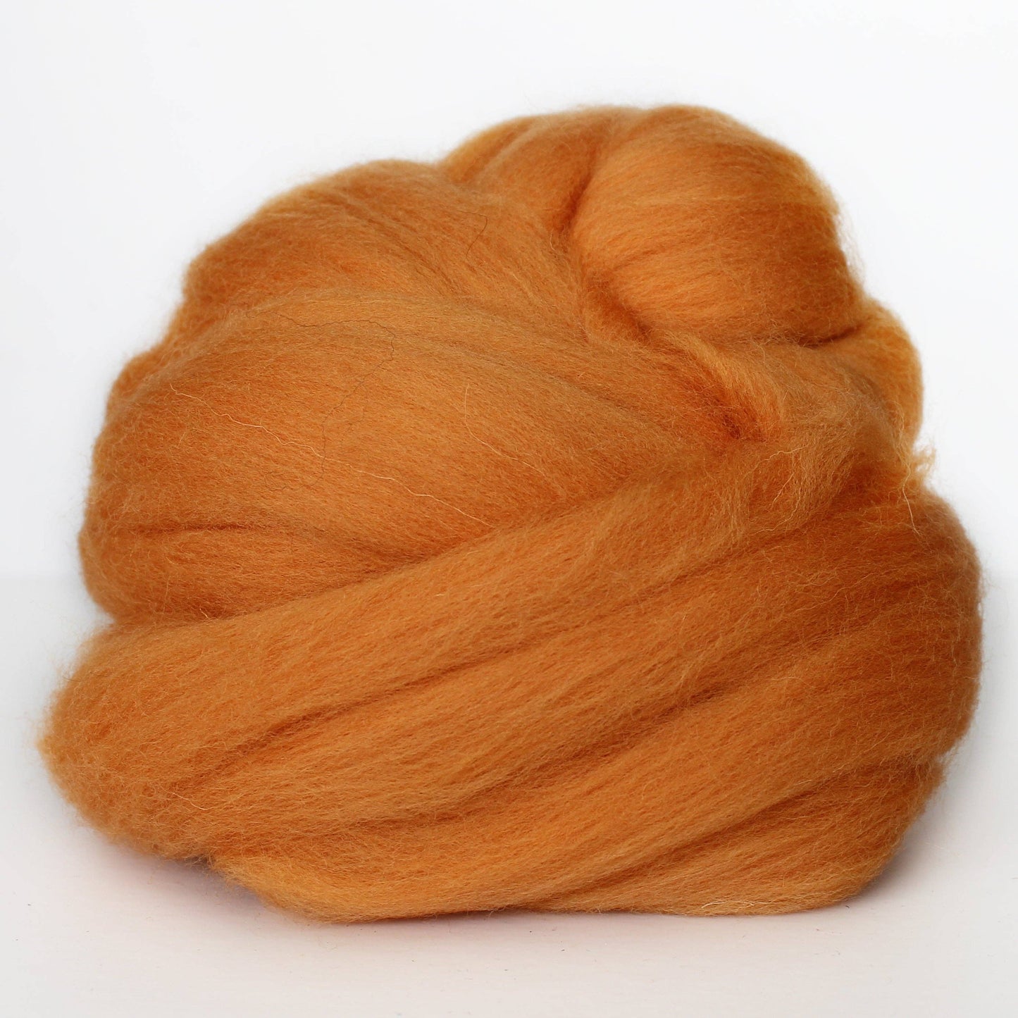 Exotic Fiber Ochre - Merino Wool Roving Nest – 1 oz Roving