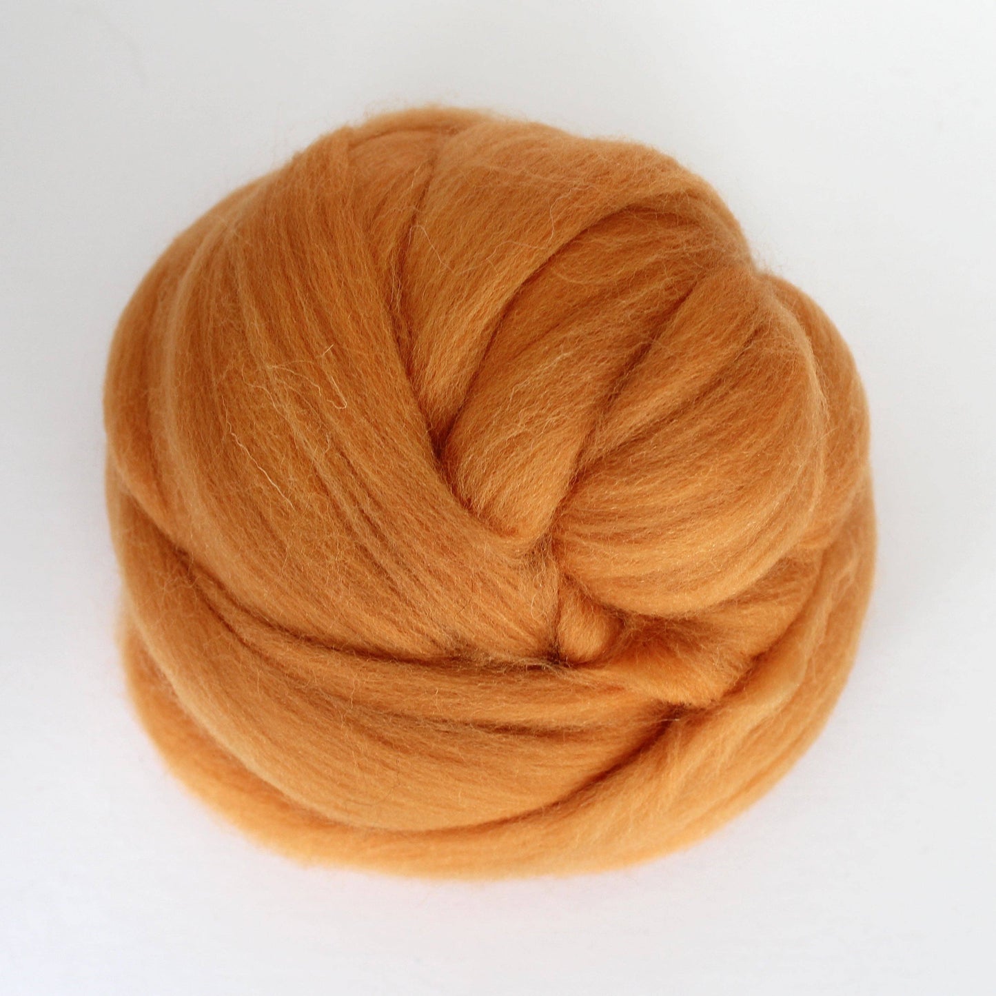 Exotic Fiber Ochre - Merino Wool Roving Nest – 1 oz Roving