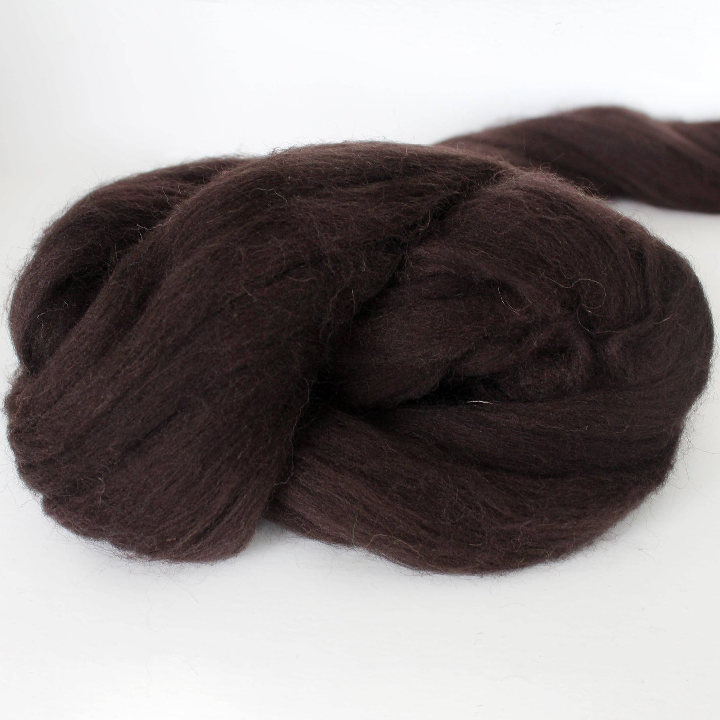 Exotic Fiber Walnut - Merino Wool Roving Nest – 1 oz Roving