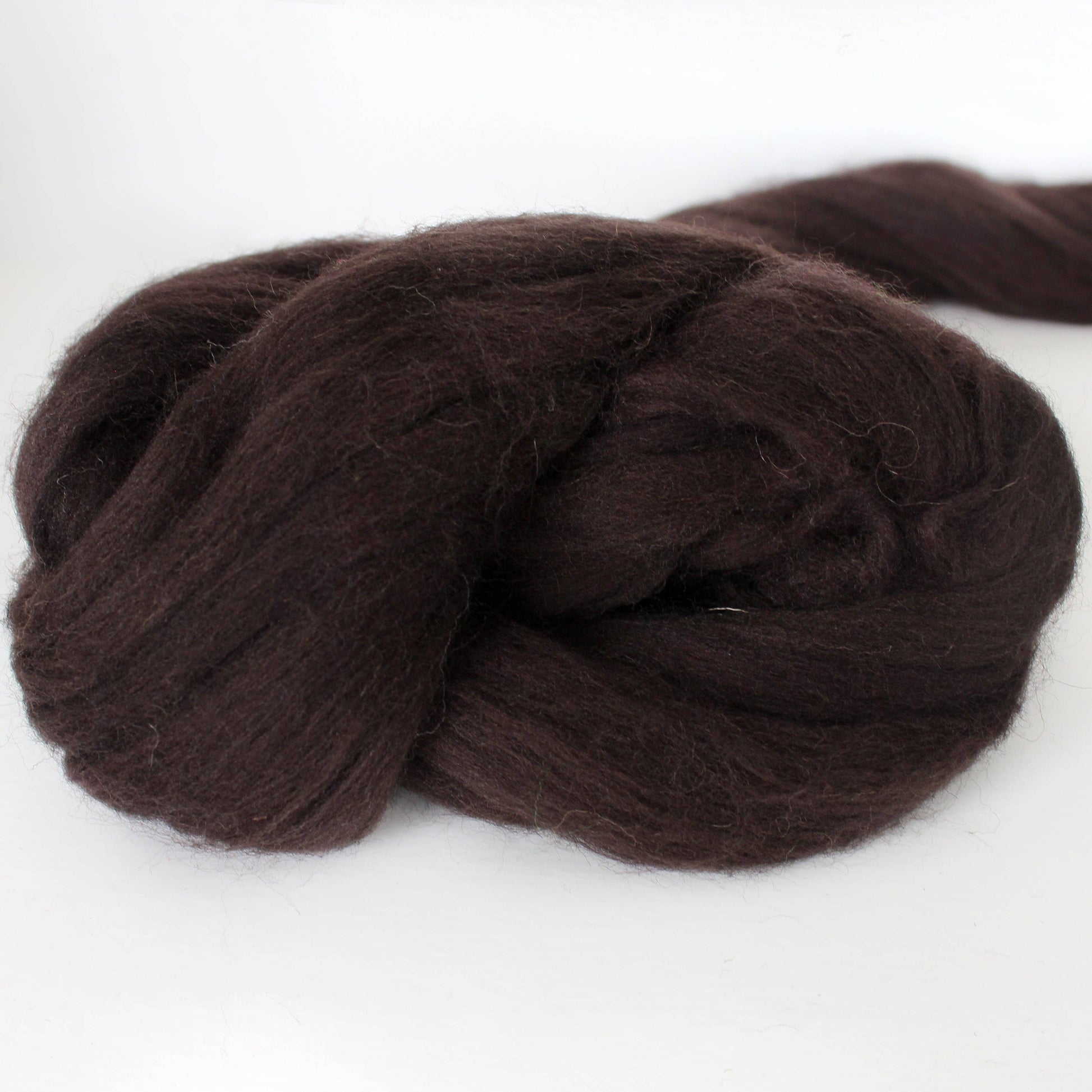 Exotic Fiber Walnut - Merino Wool Roving Nest – 1 oz Roving