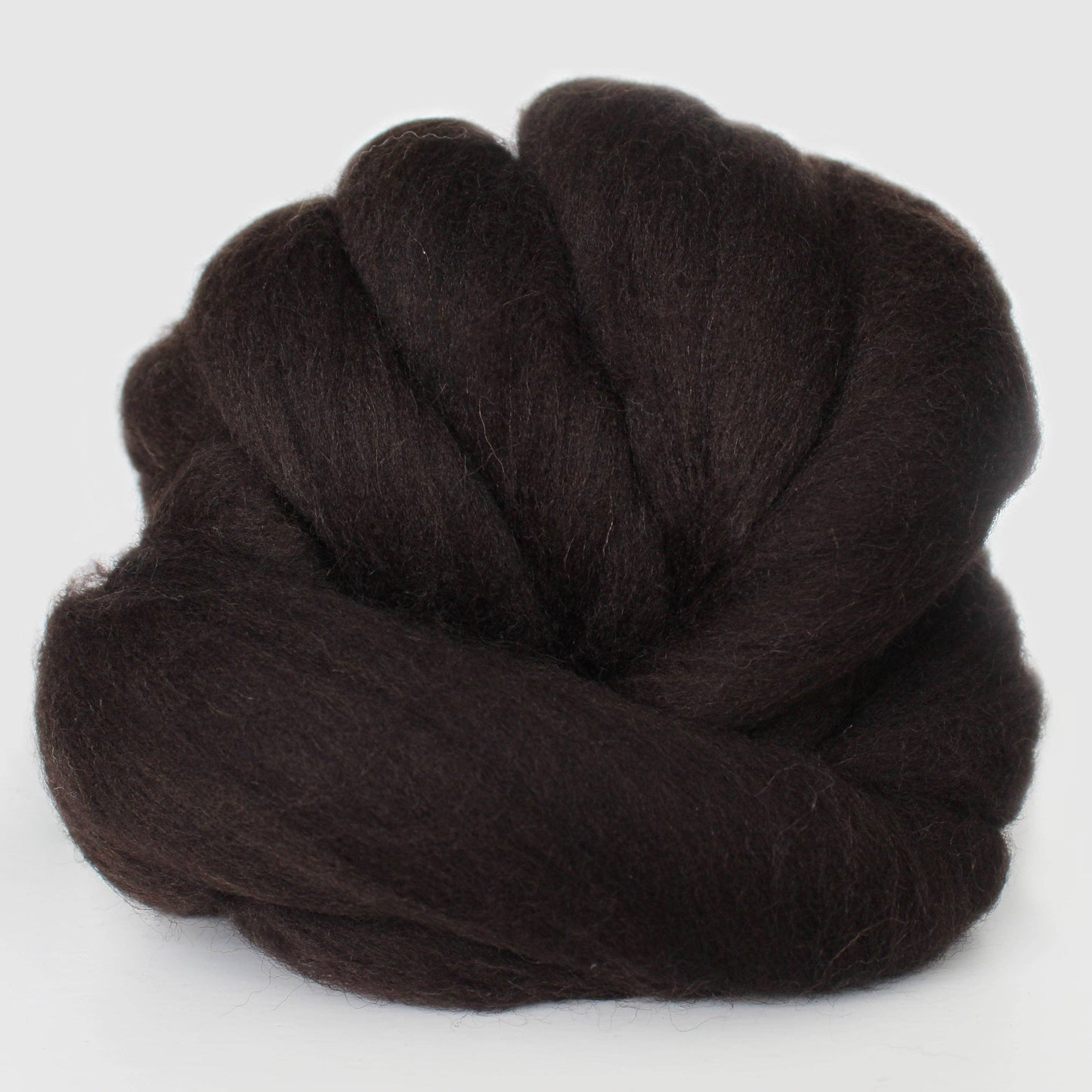 Exotic Fiber Walnut - Merino Wool Roving Nest – 1 oz Roving