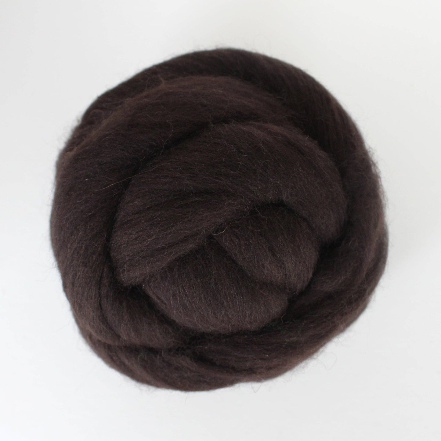 Exotic Fiber Walnut - Merino Wool Roving Nest – 1 oz Roving