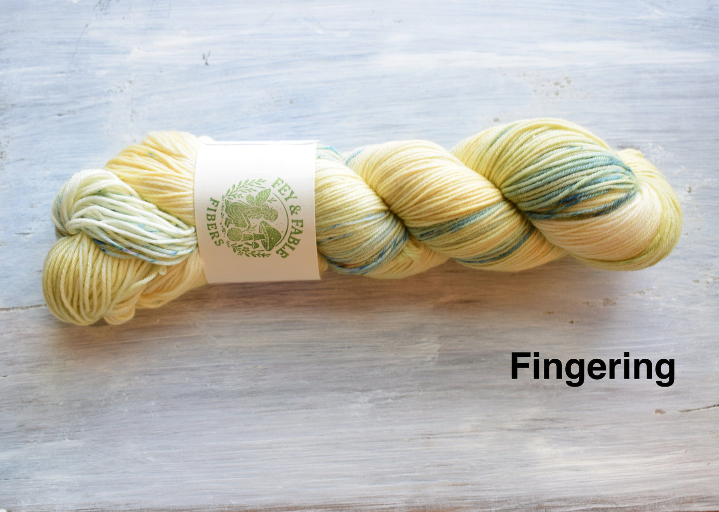 Fey and Fable Fibers Fingering Hansel Yarn