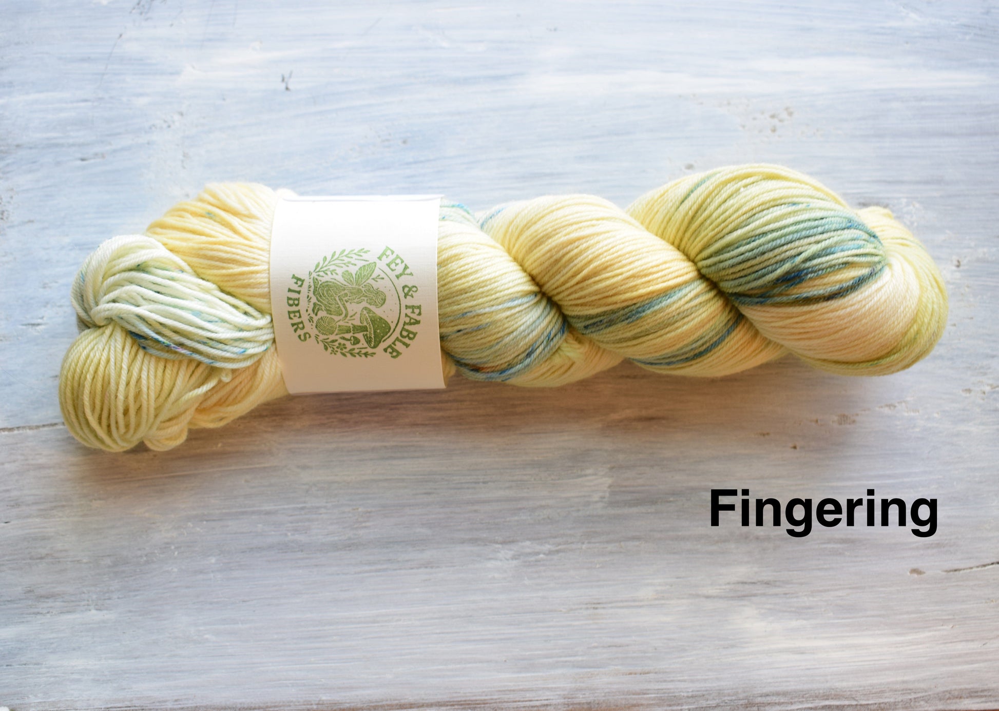 Fey and Fable Fibers Fingering Hansel Yarn