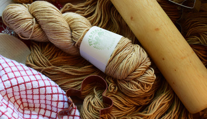 Fey and Fable Fibers Gingerbread Yarn